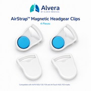 ALVERA AirStrap™ Magnetic Headgear Clips - 4 Pieces headgear clips pieces SelfiMed UK