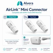 Alvera AirLink Mini Connector for AirMini Travel CPAP Machines Twin Pack CPAPSupply UK