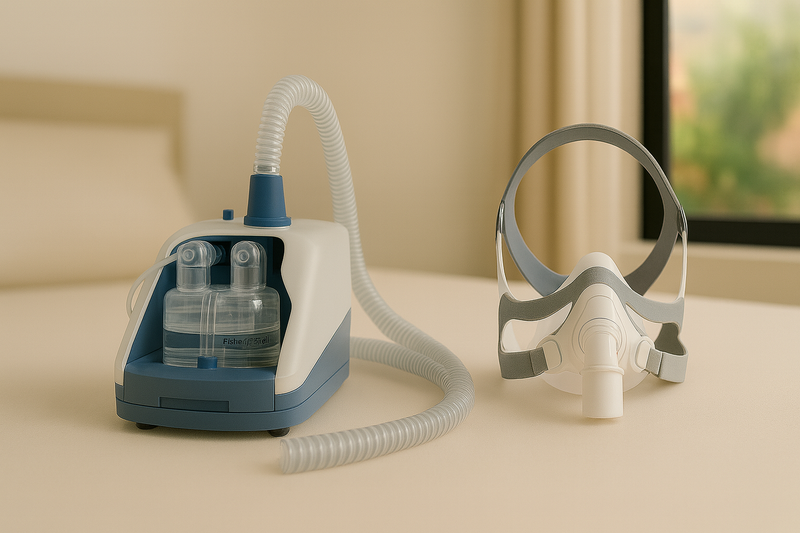 Fisher & Paykel Airvo 2 high flow nasal cannula system with humidifier unit