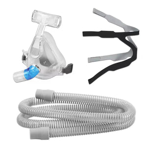 Universal Full Face Mask with Free Adjustable Headgear & CPAP Hose SelfiMed UK