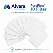 ALVERA PureFlow 10 Filter Compatible with AirSense 9 & AirSense 10