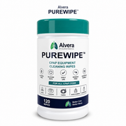 Alvera PureWipe CPAP Equipment Cleaning Wipes — 120 Wipe Tub SelfiMed UK