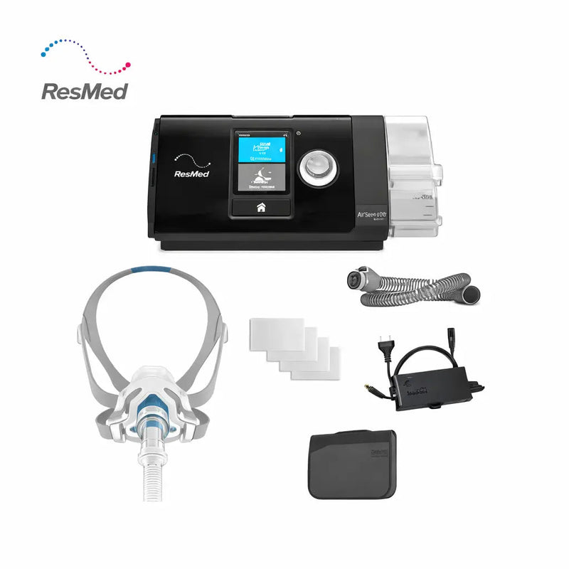 Resmed AirSense 10 AutoSet CPAP Machine With AirFit N20 Nasal CPAP