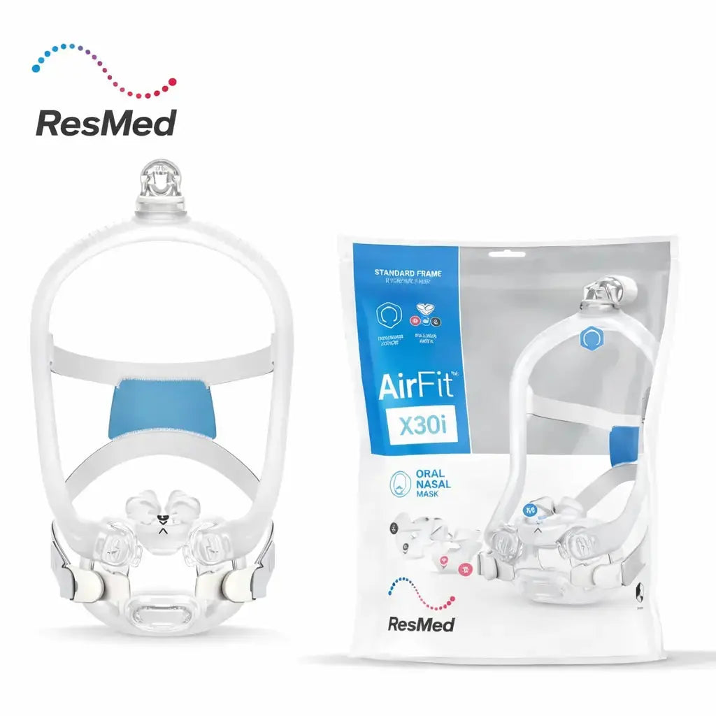 ResMed AirFit X30i Oral Nasal Pillows Full Face CPAP Mask - SelfiMed UK