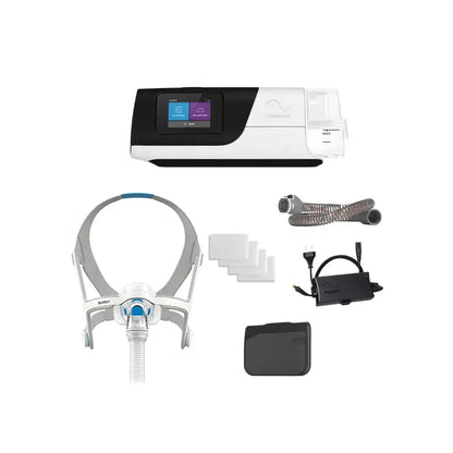 Resmed AirSense 11 AutoSet CPAP Machine - Complete Bundle Package with Airfit N20 Nasal CPAP Mask