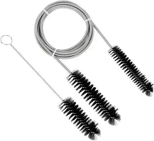 Long CPAP hose cleaning brush with soft nylon bristles