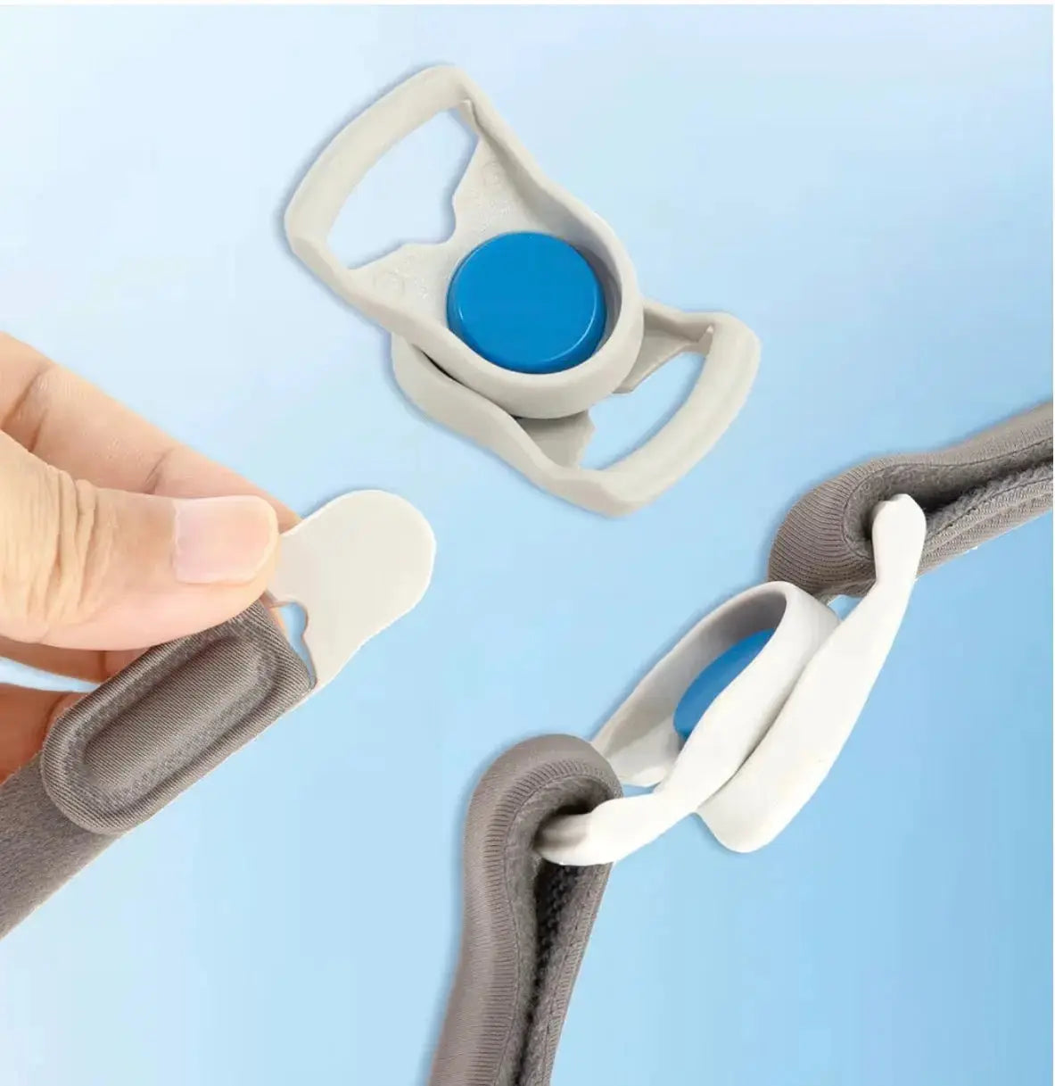 Magnetic Headgear Clips 2 Pairs Compatible with Air-Fit N20 F20 F30 & Air-Touch F20 N20 CPAP Masks SelfiMed UK