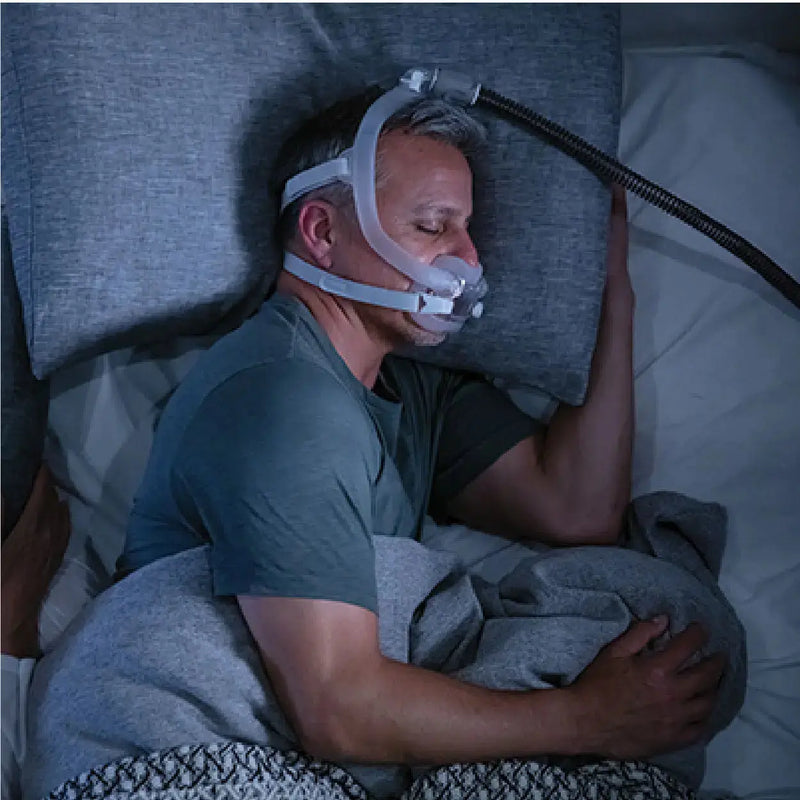 Resmed AirSense 10 AutoSet CPAP Machine Bundle with AirFit F40 CPAP Mask, Tubing & Humidifier - SelfiMed UK