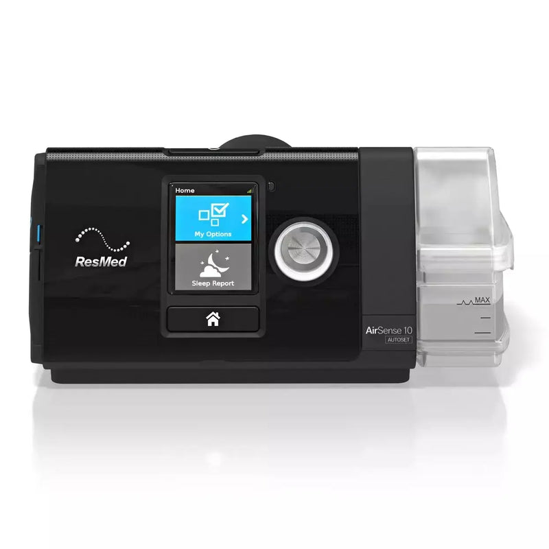 Resmed AirSense 10 AutoSet CPAP Machine Bundle with AirFit F40 CPAP Mask, Tubing & Humidifier - CPAPSupply UK