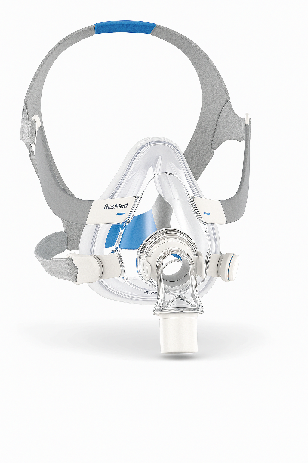 ResMed full-face mask on a white background