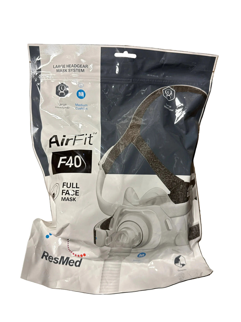 Resmed AirFit F40 Full Face CPAP Mask full face CPAP mask CPAP Supply