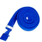 Soft CPAP tube cover fitted over standard CPAP hose