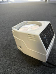 Ventilator-compatible humidifier with smart heating controls