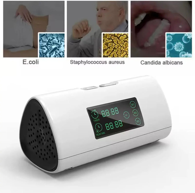 Portable CPAP Cleaner And Sanitiser with LED Display and Carrying Bag