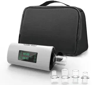 Portable CPAP Cleaner And Sanitiser with LED Display and Carrying Bag