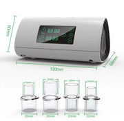 Portable CPAP Cleaner And Sanitiser with LED Display and Carrying Bag