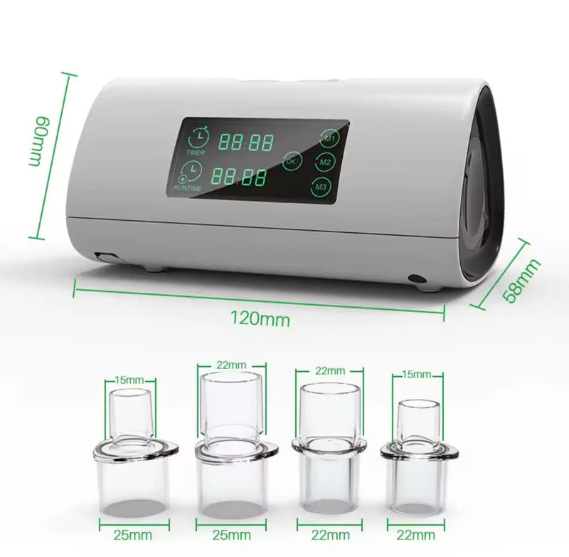 Portable CPAP Cleaner And Sanitiser with LED Display and Carrying Bag