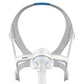 ResMed CPAP mask on a white background