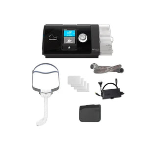 Resmed AirSense 10 AutoSet with AirFit P10 Pillows Mask Bundle Package