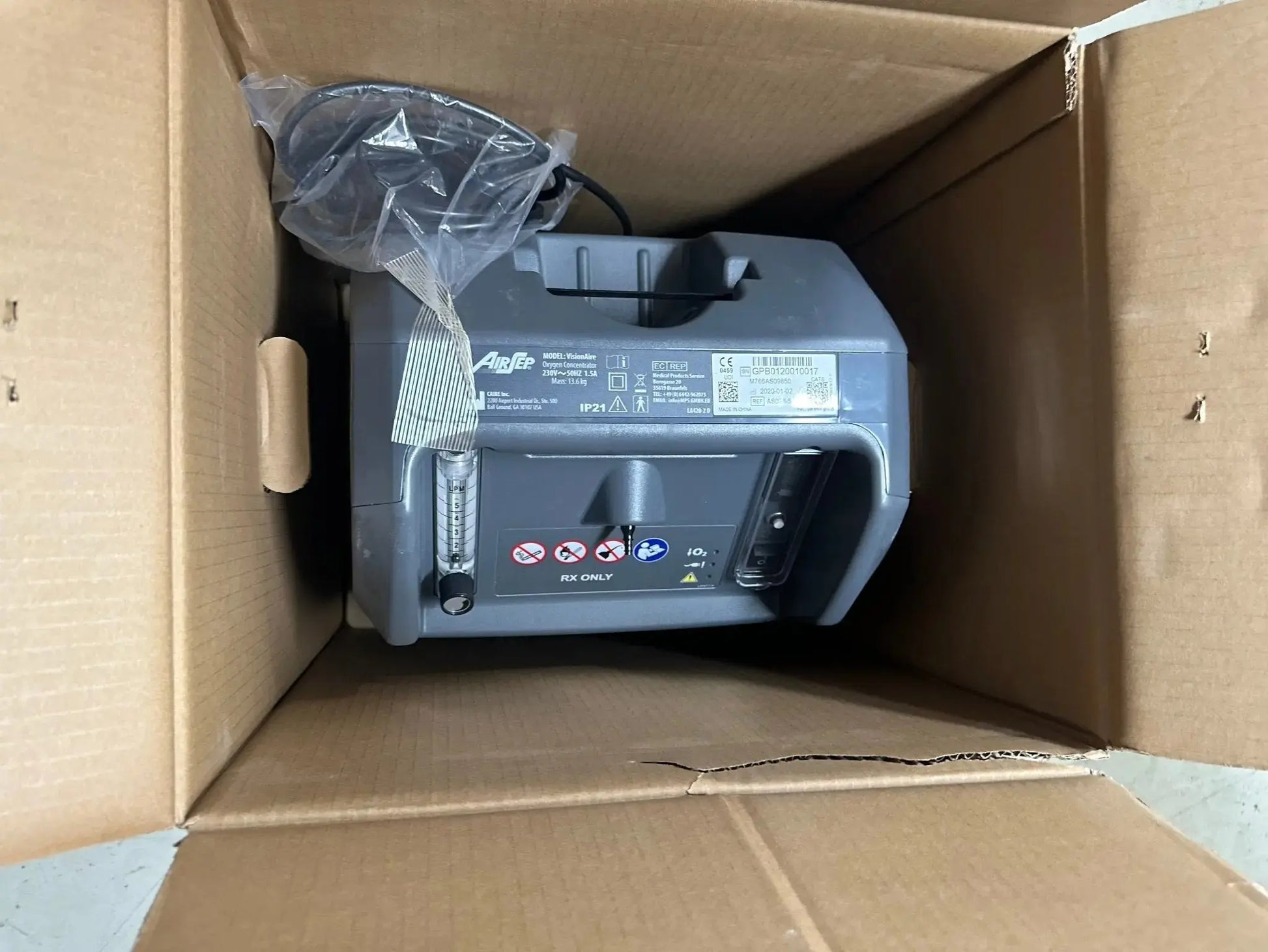 Airsep VisionAire 5 Oxygen Concentrator - New in Box - SelfiMed UK