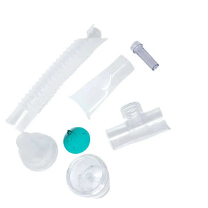 Lot of 5 Salter Small Volume 8900 Disposable Nebuliser Cup with 7 Foot Tubing - SelfiMed UK