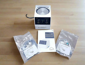 Compact Prisma Vent Aqua humidifier for respiratory therapy