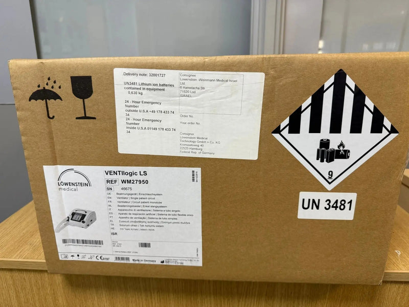 Lowenstein Ventilogiq LS Ventilator with Accessories - Brand new - SelfiMed UK
