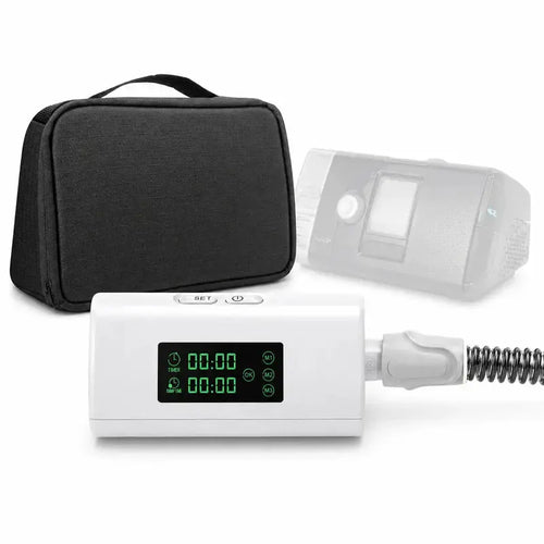 Portable CPAP Cleaner And Sanitiser with LED Display and Carrying Bag cpap cleaner sanitiser SelfiMed UK