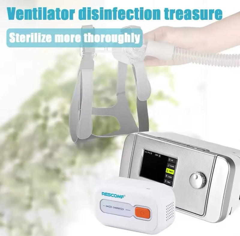 Portable Ozone CPAP Cleaner device model XD100 for disinfecting CPAP