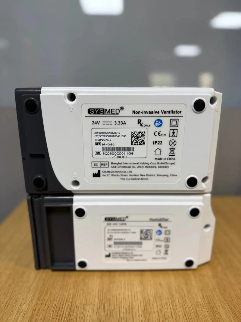 Sysmed DPAP25 Non - Invasive Ventilator with Humidifier (Mfd - 2020) - SelfiMed UK