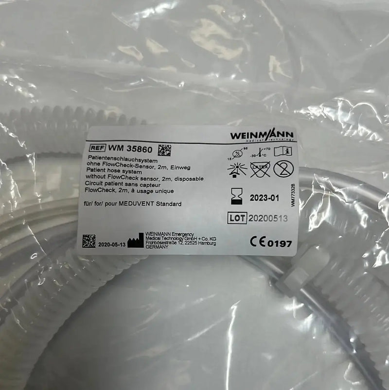 Weinmann Ref WM35860 Patient Ventilator Hose System , Expired Jan 2023 (Brand New) - SelfiMed UK